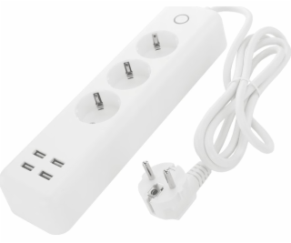 LTC Smart Home 3 Power Strip 1,7 m White (LXU401)