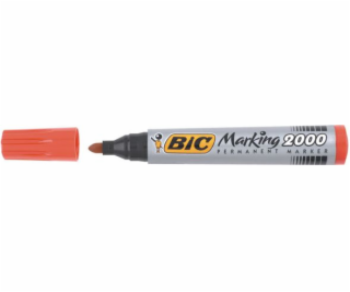 BIC Marker Permanent 2000 Red Tip Red