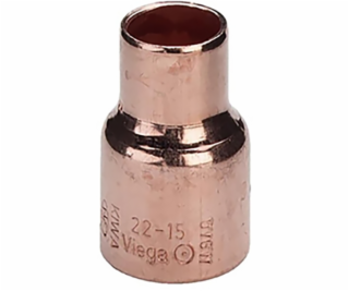 Viega Reducting Connector 35-28mm Copper 105334