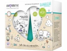 Momme Matka & Baby Natural Care Set pro batole bylinné máslo 150 ml mírného gelu pro mytí 2in1 150 ml