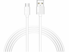 USB-A USB-A USB kabel-USB-C 2 M WHITE