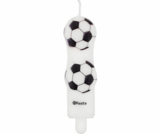 Godan Birthday Candle Football Two - CM - 1 Universal PCS