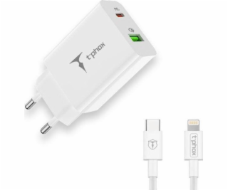 T-Dhox Speedy 1x USB-A 1x USB-C 3 A nabíječka