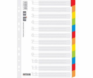 Herlitz A4 Index lepenky laminovaných 12 barev