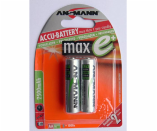 Ansmann akumulátor AA NiMH 2500 mAh (2 ks) Maxom +