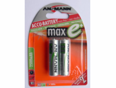 Ansmann akumulátor AA NiMH 2500 mAh (2 ks) Maxom +