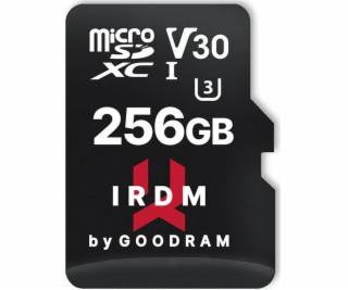 SDHC 256GB MICRO CARD IRDM UHS I  U3 + adaptér GOODRAM