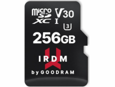 SDHC 256GB MICRO CARD IRDM UHS I  U3 + adaptér GOODRAM