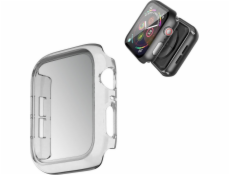 Pouzdro Strado 2in1 se sklem pro Apple Watch 7 45 mm (bezbarvé) Univerzální