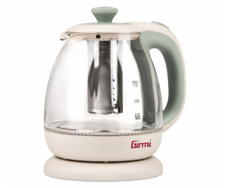 BL4105 Kettle + teapot 1100 Watt   Cordless 1 L, CREAM-GREEN