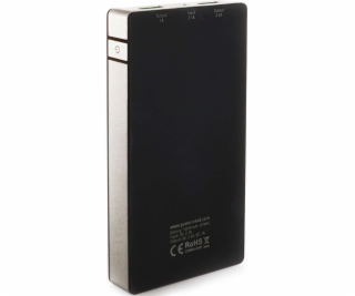 Powerbank Powerneed 10 000 mAh Black and Silver