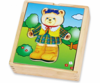 Viga Teddy Bear Puzzle Girl