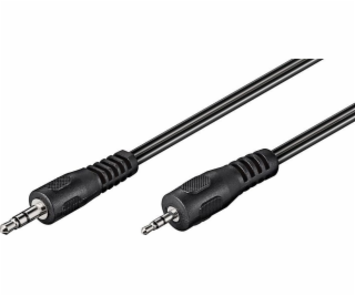 Kabel mikrokonktuálního kabelu 2,5 mm - Jack 3,5 mm 2m če...