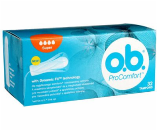 O.B Procomfort Super pohodlné tampony 1 OP.-32 PCS