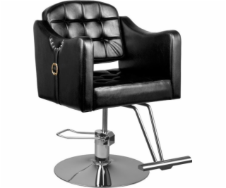 Activeshop Hair System System Hairdressing Chair 0-90 Black