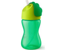 AVENT hrnek se slaměnou zelenou 300ml (SCF798/01)