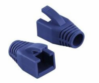 LogiLink Plug -in Plug RJ45 8mm kat. 6 Blue 50stuk (MP0035B)