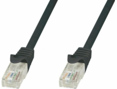 Techly Techly Patch Cord Cat5e UTP 0,25 m černá