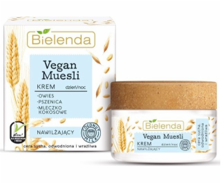 Krém na obličej Bielenda Vegan Mauesli zvlhčující 50 ml