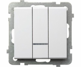 Ospel Triple Connector Sonata 10AX IP20 WHITE (łp-13RS/M/00)