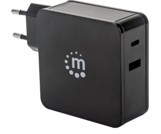 Manhattan 1x USB-A 1x USB-C 3 A nabíječka (180214)