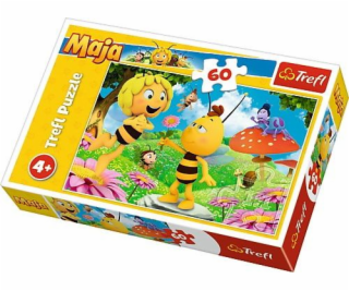 Trefl Puzzle 60 Elements - může včela, květina pro Mai