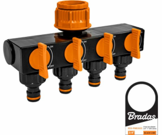 Bradas Black Line 4-Way Garden Distributor s Bradas 8214 ...