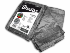 Tarpaulin Bradas Tarpaulin vyztužený šedou 3 x 4m, 200g