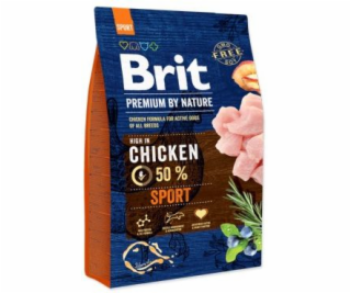 Brit Premium Dog by Nature Sport 3 kg