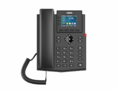 Fanvil X303G SIP telefon, 2,4 bar.disp., 4SIP, dual Gbit, PoE