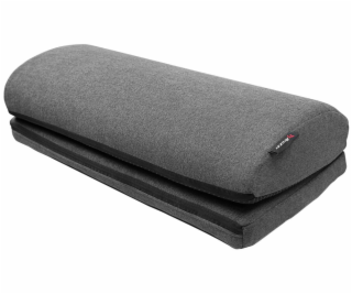 AROZZI Foot Rest Soft Fabric Dark Grey/ ergonomický polšt...