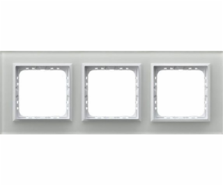 Ospel Triple Frame White Glass Impresja Ospel