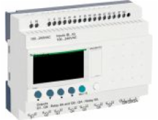 Schneider Programovateľný ovládač 16 vstupov 10 výstupov 100-240V AC RTC/LCD Zelio (SR3B261FU)