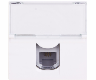 Legrand Mosaic Telefon Single RJ11 White (078731)