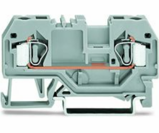 WAGO 2MM2 šedá (281-901) 2-PIPE BLAIL