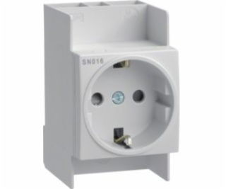 Hager Polo Modular Socket Schuko 10/16a ??250V AC na kole...