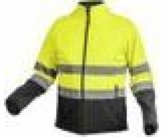 Exter varovná bunda Softshell Yellow M (50)