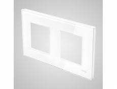 TouchMe Double Glass White Frame (TM716W)