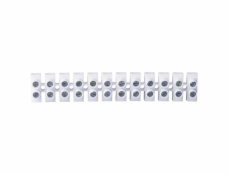 Svorkovnice - čokoláda elektrikářská 12x4,0mm(32A) bílá