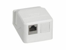 LEGRAND LINKEO C Zásuvkový nástenný neosazený povrchový box pro 2× RJ45, pro 1x nebo 2x keystone