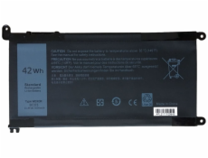 TRX baterie WDX0R/ 11.4V/ 3600 mAh/ Li-Ion/ Dell Inspiron 5368 5378 5379 5482 5565 5567 5568 5570 7560/ neoriginální