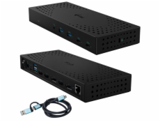 I-tec USB 3.0 / USB-C / Thunderbolt, 3x 4K Docking Station Gen 2 + Power Delivery 100W