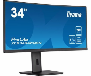 iiyama ProLite/XCB3494WQSN-B5/34 /VA/3440x1440/120Hz/0,4m...