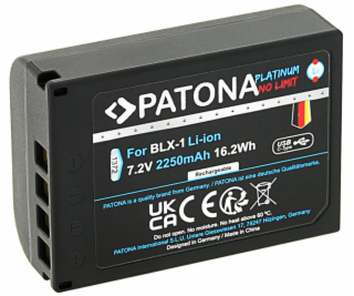 PATONA baterie pro foto Olympus BLX-1 2250mAh Li-Ion Plat...