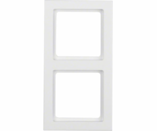 Berker Double Frame Q.3 White Velvet (10126099)