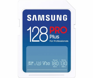 Samsung SDXC karta 128GB PRO PLUS + USB adaptér