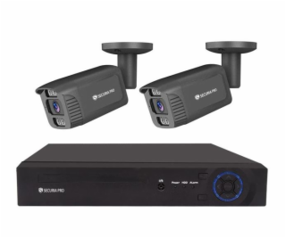 Kamerový set Securia Pro NVR2CHV5S-B IP, 5Mpx, 2 kamery, ...