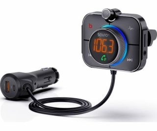 SAVIO FM transmitter Bluetooth 5.0 QC/PD 3.0 charger ENC ...