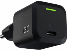 USB Charger Green Cell PowerGaN 33 W PD 3.0 QC 3.0 1x USB-C black