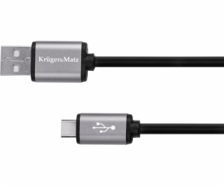 Kabel KRUGER & MATZ KM1240 USB - USB-C 1,8m